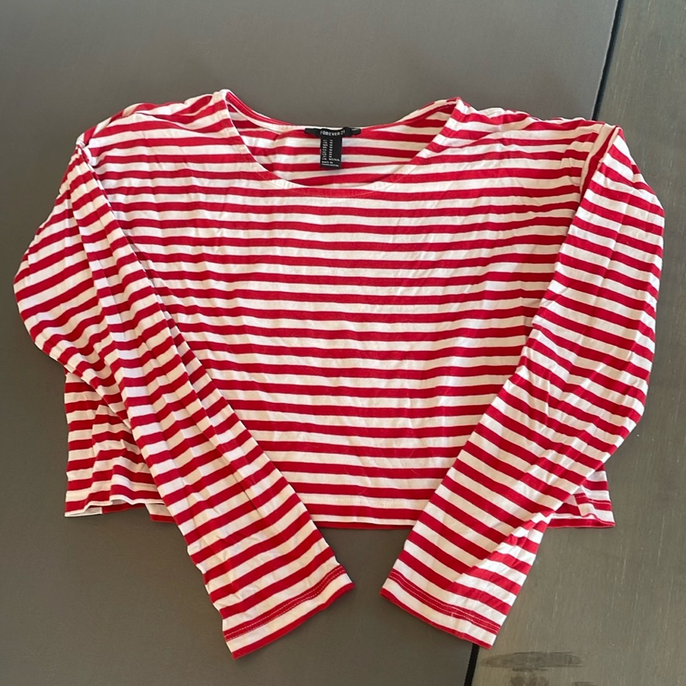 Striped Forever 21 Top